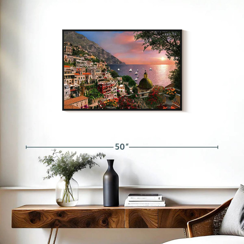 Kavia Seaside Positano, H 21 po x l 31 po