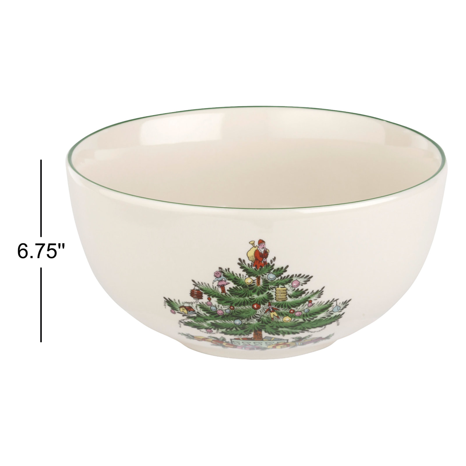 Christmas Tree Fruit Bowl