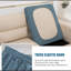 Housse de siège de canapé extensible résistante à l'eau pour siège de canapé extensible pour animaux de compagnie, housse de coussin épaisse, lavable (petit)-1157727550