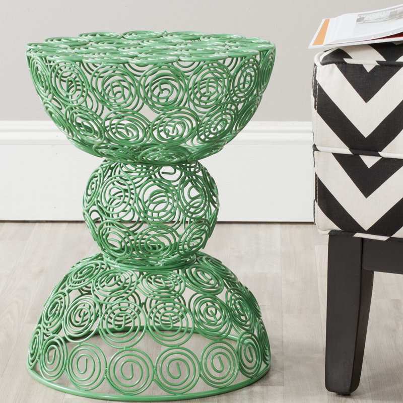 Tabouret d'appoint Grid, Vert