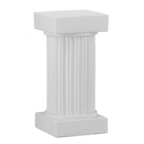 Colonne carrée classique classique en plastique de qualité commerciale pour intérieur / extérieur en polyéthylène