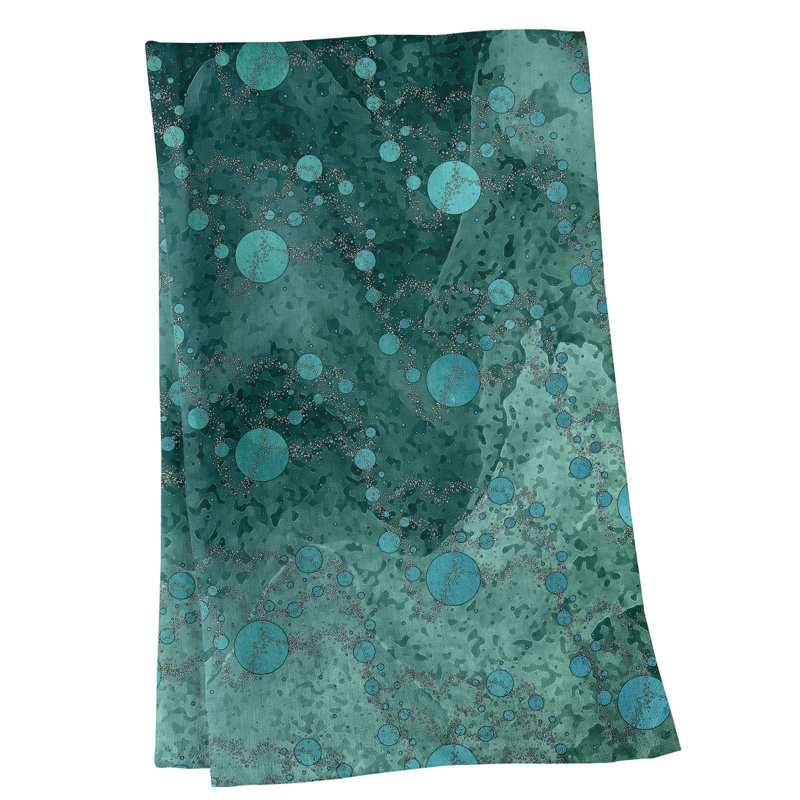 Mcguigan Tea Towel Kitchen Towel, Cotton Twill, Turquoise