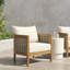 Chaise de patio avec coussins Treadway-582468350-582468345