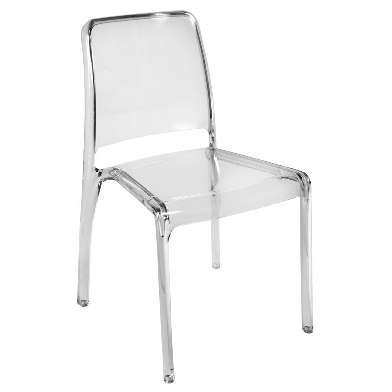 Stacking Chair, Clear
