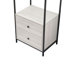 Alva Open Wardrobe with 2 Drawers-723994090