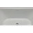 63" Streamline Soaking Freestanding Tub and Tray With Internal Drain-101697720