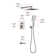 Petar Pressure-Balanced All-In-One Kit with Rough in-Valve