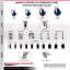 Ensemble de roulettes extensibles en poly 316