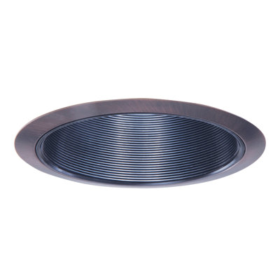 6'' Tuscan Bronze Baffle Recessed Trim