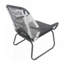 Fauteuil club d'extérieur en rotin PE