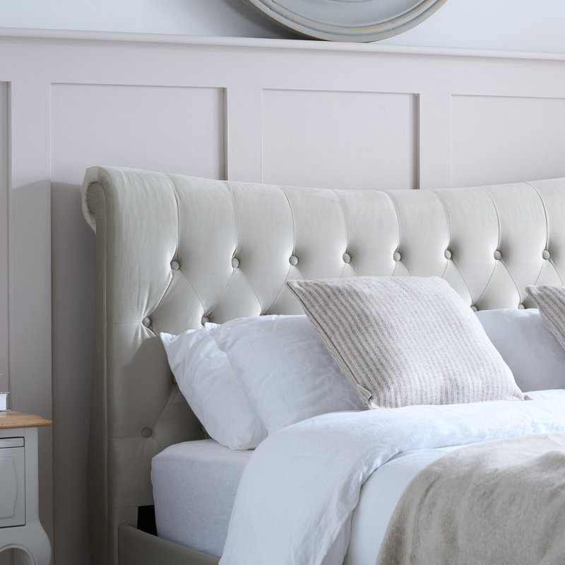 Oslo Upholstered Bed Frame, Kingsize (5')