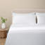 Ensemble de draps, draps 100% coton peigné, extra doux, respirant pour lit très grand avec poche profonde de 15 po, draps de luxe 4 pièces pour hôtel (ivoire)-87805300-87805302