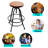 Kinser Solid Wood Adjustable Height Counter Stool