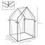 Brieya Mini Greenhouse, 2 Zipped Doors Portable, 90 x 90 x 145cm, Clear