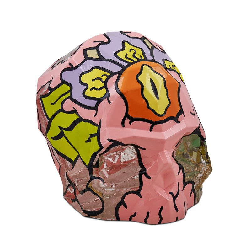 Sculpture Memento Mori Rock and Pop