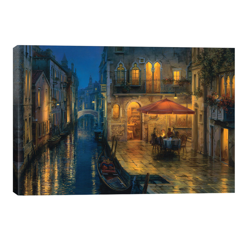 Our Secret Meeting Place by Evgeny Lushpin - Wrapped Canvas Painting, 20.32 cm H x 30.48 cm W