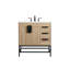 Eugene 32'' Single Bathroom Vanity with Engineered Marble Top-300612917