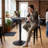 Bushrah Counter Height Dining Table-518183061-473700701