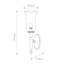 Thornsberry 1-Light Wallchiere-9835314