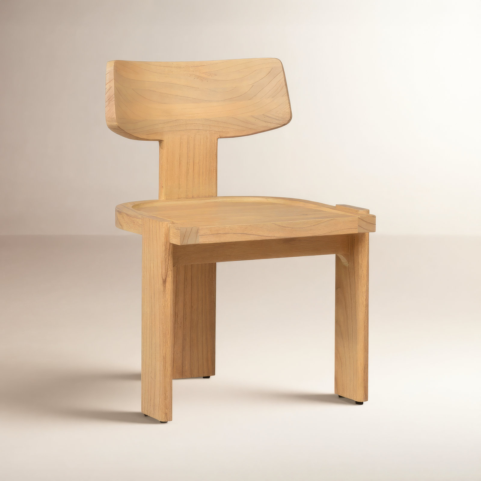 Geddes Dining Chair, Light Natural