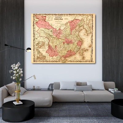 "Williston Forge", reproduction d'art sur toile, "China 1862 62021"
