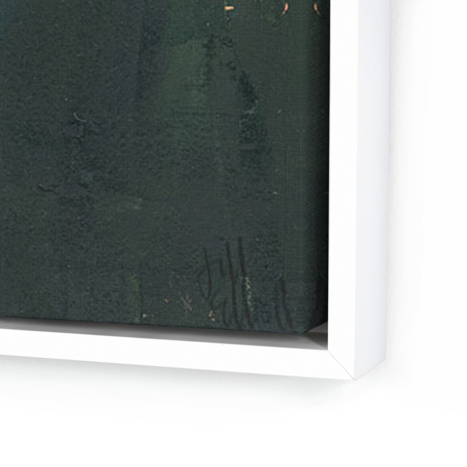 An Invitation by Jill Elliott, 40" H x 30" W, White/Neutral Single Picture Framed Paper, White/Neutral