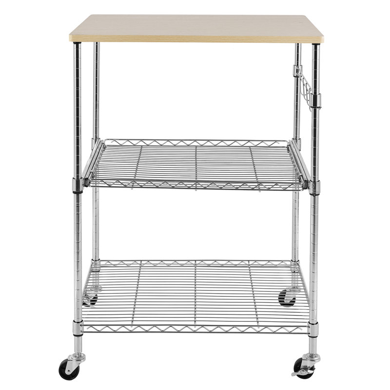 Chariot de cuisine à 3 niveaux