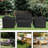 Patio Furniture Set Covers Waterproof Dust Proof Protective Conversation Covers-94257652-94257654