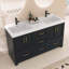Ensemble de meuble-lavabo double 60 po Liskeard