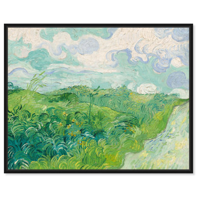 «Green Wheat Fields», célèbre artiste sur toile par