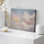 Impression sur toile Dreamy Pastel Cloudscape, doux ciel romantique pour chambre d'enfant ou chambre à coucher