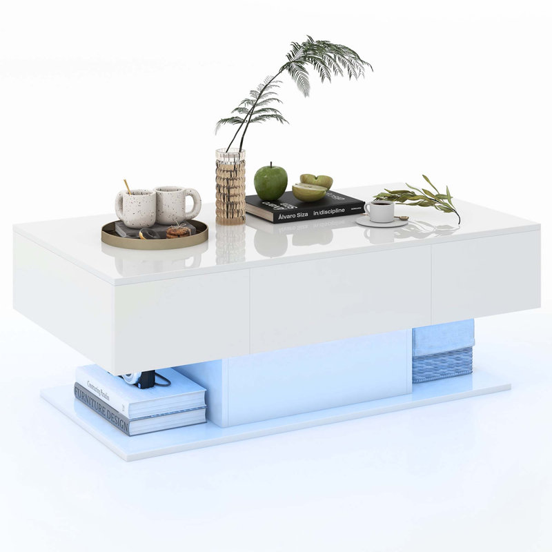 Kaylinn Single Coffee Table, White