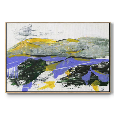 Silent Mountain Iv, reproduction d'art sur toile