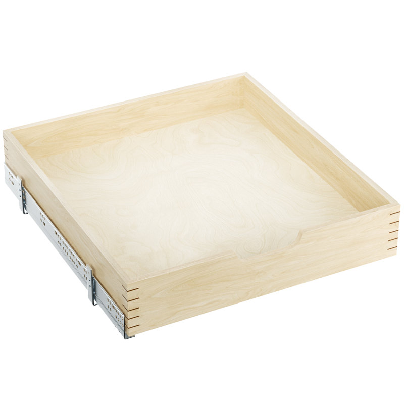 Tiroir en bois Rashun, H 3,94 po x l 19,5 po x P 21 po