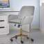 Ady Velvet Office Chair-1608456247