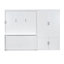 Grand lit escamotable mural avec placard-2040671435