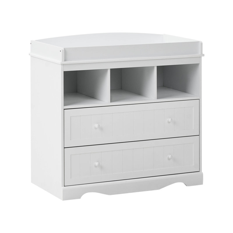 Changing Table Dresser VIRDEN White