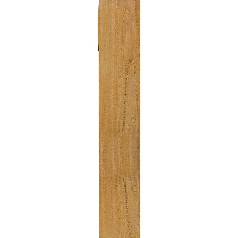 Support l 3 pi x l 9 1/2 po x H 12 po Loera, H 12 po x P 9 1/2 po, Cèdre rouge de l'Ouest l 3 1/2 po x T 2 po (lisse