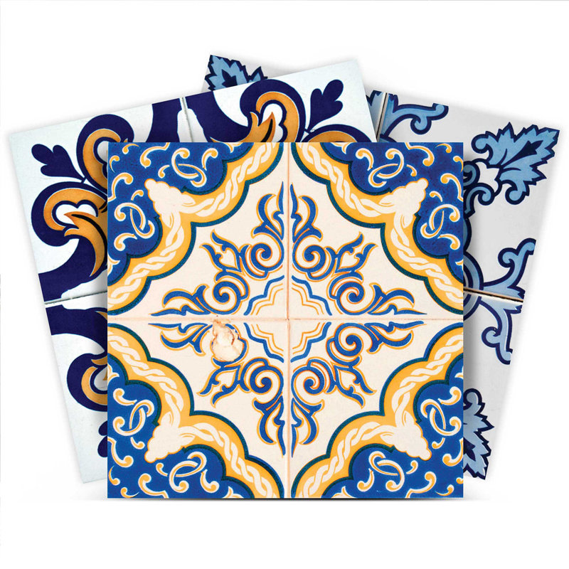 Carreau de mosaïque auto-adhésif en vinyle l 8 po x L 8 po