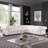 3-Piece Cow Top Leather Sectional Sofa-11448279-11448276