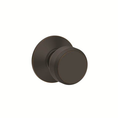 Inactive Interior Bowery Knob Dummy Entry Set (Exterior Portion Sold Separately)