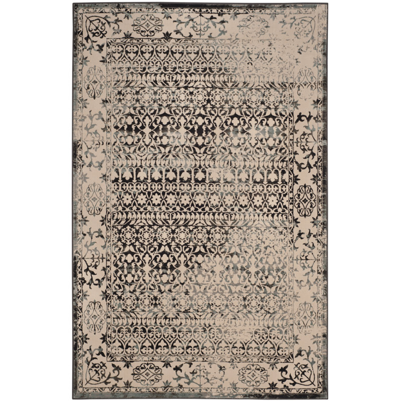 Tuthill Performance Floral Rug, Rectangle 6'7" x 9'2"