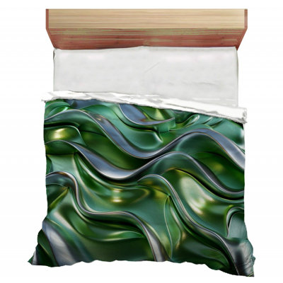 Trendy Floral Plush Microfiber / Polyester Comforter