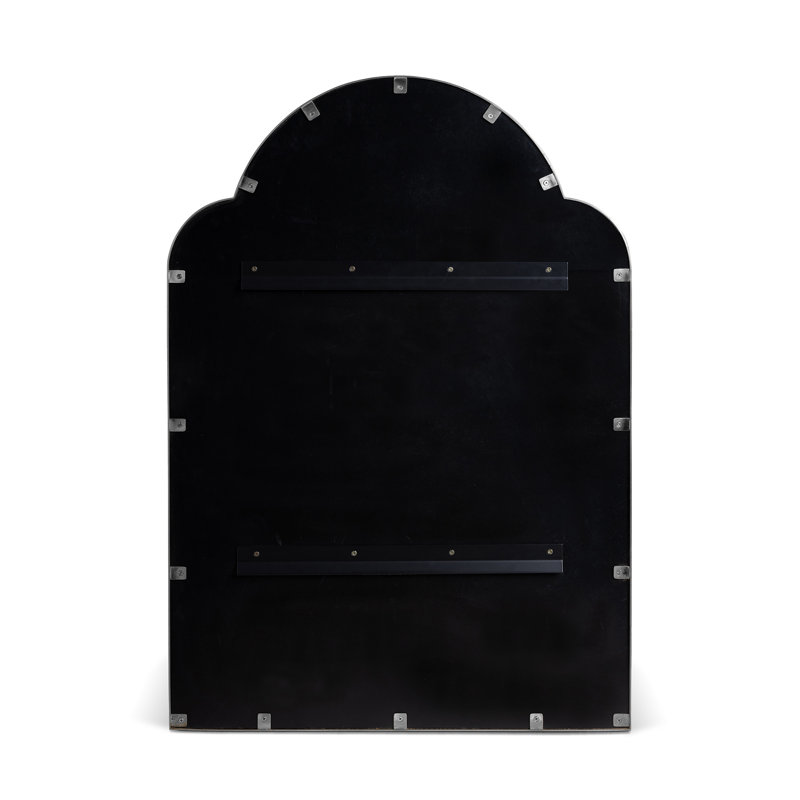 Island Manor Wall Mirror, Silver