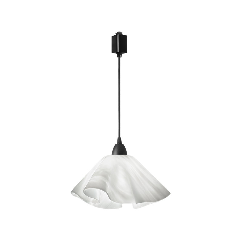 Luminaire suspendu Dale, Grand, Noir, Nuage blanc