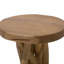 Regina Solid Wood Abstract End Table