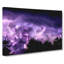 Lightning Above The Trees - Wrapped Canvas Painting-55365563