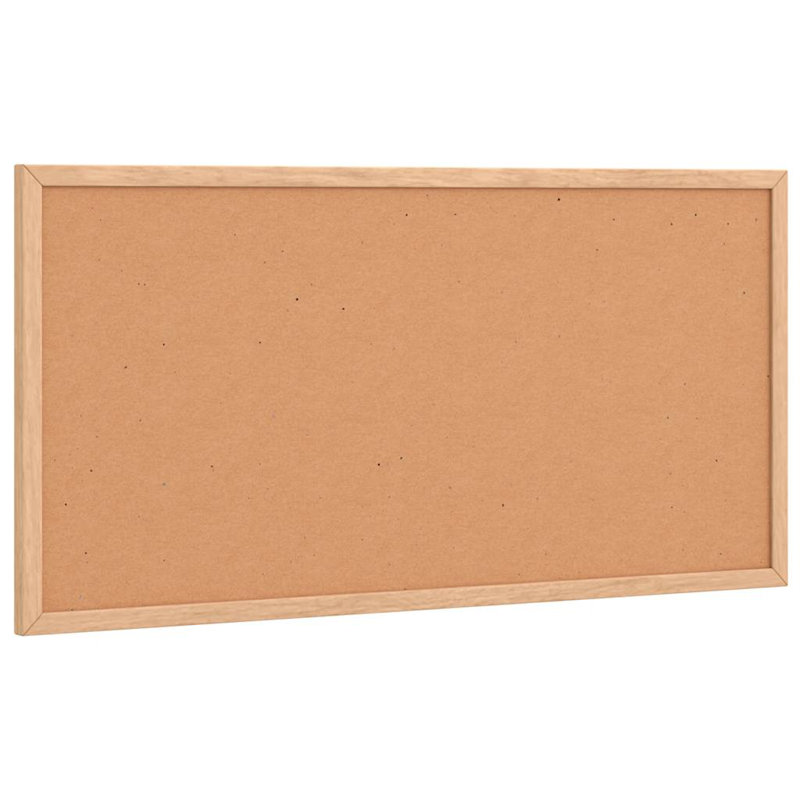 Vidaxl Chalkboard With Solid Pine Wood Frame, 23.6" L x 11.8" W, Oak