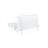Soft white solid pine space-saving queen Murphy platform bed, ideal for home office and guest room