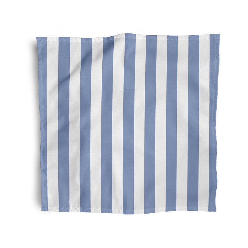 Ensemble de serviettes 4 pièces Caymen, L 18 po x L 18 po, Bleuet